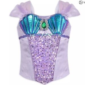 little mermaid sequin bodice custom top purple
FREE BACKPACK  WITH PURCHASE